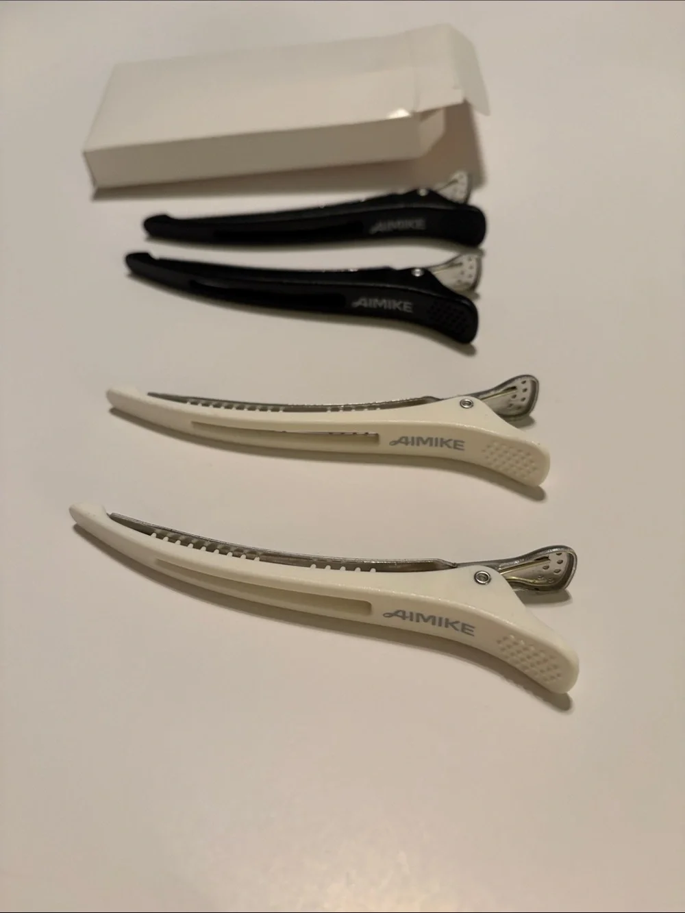 Hair Sectioning Clips - Black & White Set